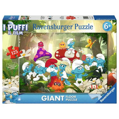 Ravensburger - Puzzles - Giant Floor Puzzle - The Smurfs - 6 Years - Educational Play