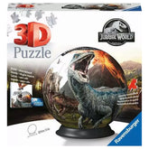 Ravensburger - Puzzles - Jurassic World 3D Puzzle Ball - 6-99 Years - Educational Play