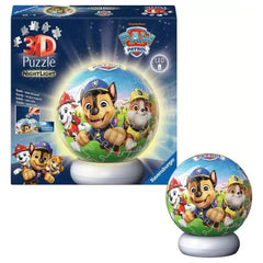 Ravensburger - Puzzles - PAW Patrol 3D Puzzle-Ball Night Light - 6-99 Years - Educational Play