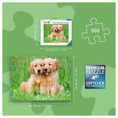 Ravensburger - Puzzles - Chiens 3 Ans+ - 500 Pièces - Éducatif