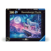 Ravensburger - Puzzles - Star Line Loup dans les aurores boréales 500pcs - 12 Ans