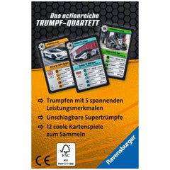 Ravensburger - Super Trump High Speed - Jeu de société - Édition allemande