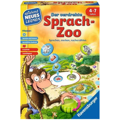 Ravensburger - Le Zoo des Langues Tordues - Jeu de Société - Édition Allemande
