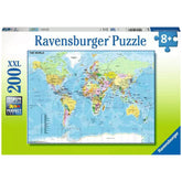 Ravensburger - Le Monde - 200 Pièces - Puzzles