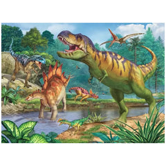 Ravensburger - World Of Dinosaurs - 100 Pieces - Puzzles And Colouring Booklet