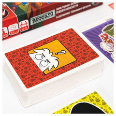 Red Glove - Beccato Party Card Game Ages 7+ - Hilarious Secret Signal & Telepathy Game for 4-9 Players with 110 Chicken & Egg Cards Showcase Pack - RG2068 - Italian Edition