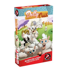 Red Glove - Dolly Crush Board Game for Kids & Adults Ages 7+ - Addictive Puzzle App Style Card Game for 2-4 Players with 112 Sheep Tiles and 4 Sheepdog Move Cards - RG2056 - Italian Edition
