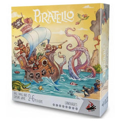 Red Glove - Piratello - Jeux de société - +5 - Jeu de course modulaire - RG2026ML