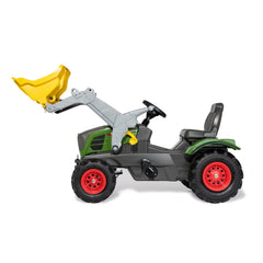 Rolly Toys - Tracteur Rolly Farmtrac Fendt 211 Vario avec pelle et roues gonflables jouets à pousser