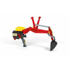 Rolly Toys - Rollybackhoe Functional Excavator Accessory With Stop - Riding Toys