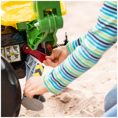 Rolly Toys - Rollybackhoe John Deere Functional Excavator Accessory With Stop - Riding Toys