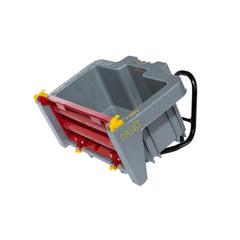 Rolly Toys - Rollybox John Deere Gris et Rouge - Jouets à Pousser