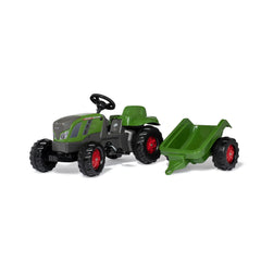 Rolly Toys - Rollykid Fendt 516 Vario Tractor With Trailer Riding Toys