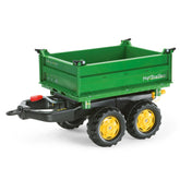 Rolly Toys - Rollymega Green Trailer - Riding Toys