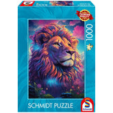SCHMIDT SPIELE - Une majesté multicolore 1000 pièces puzzles pour adultes - Puzzles