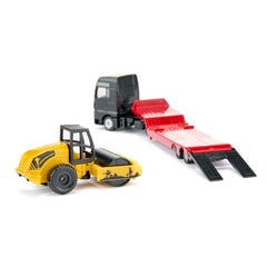 SIKU - Véhicules jouets - Camion MAN avec rouleau compresseur - Métal/Plastique - 3 Ans+