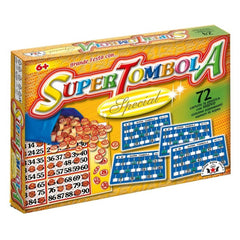 STELLA - Super Tombola Special 72 Cards with Windows - Board Games