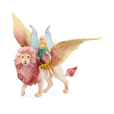 Schleich - Bayala - Fairy In Flight On Winged Lion - Action & Toy Figures - 70714