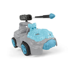 Schleich - Eldrador Creatures - Crashmobile de Glace avec Mini Créature - Figurines d'Action et de Jouets - 42669