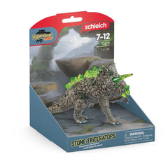 Schleich - Eldrador Creatures - Tricératops de Pierre - Figurines d'Action et de Jouets - 70828