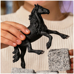 Schleich - Horse Club - Étalon Frison - Figurines d'action et de jouets - 13975