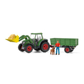Schleich - Tractor with Trailer - Toy Playsets