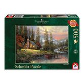 Schmidt Spiele - Maison dans les Montagnes 500 Pcs - Puzzles