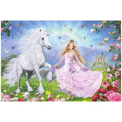 Schmidt Spiele - Princesse des Licornes 100 Pcs - Puzzles