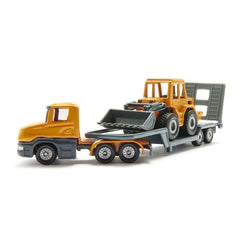 Siku - Low loader with front loader - Play Vehicles