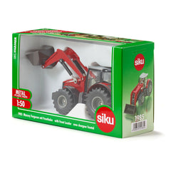 Siku - Massey Ferguson avec chargeur frontal - Véhicules de jeu