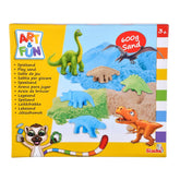 Simba - Art & Fun Dinosaur Sand Set - Clay & Modeling Dough