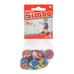 Simba - Ensemble de 10 Balles Rebondissantes Be Active - Équipement de Jeu Extérieur