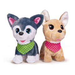 Simba - Chi Chi Love Chiens Amis Promenade avec Télécommande - Animaux en Peluche