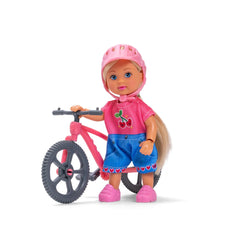 Simba - Poupées - Evi Love VTT - Casque rose - 3 Ans+
