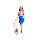 Simba - Dolls Playsets - Steffi Love Dog Fun Doll with Puppy - 3 Years - Interactive Pet Play