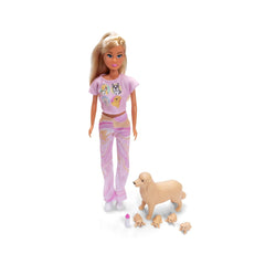 Simba - Poupées - Steffi Love Bienvenue Chiots - Poupée 29cm - 3 Ans+