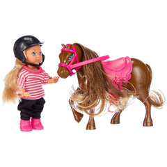 Simba - Evi LOVE avec Poney - Poupées, ensembles de jeu et figurines