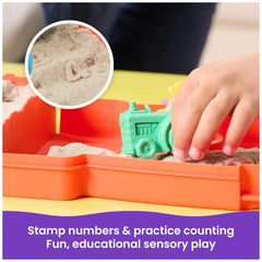 Spin Master - Ensemble de ferme Kinetic Sand - Jouets éducatifs