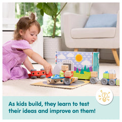 Spin Master - Melissa & Doug Blockables Vehicles Set - Jouets de tri et d'empilage - 2 ans - 58100553
