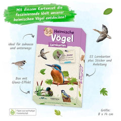 TROTSCH - Cartes d'apprentissage Oiseaux natifs - Édition allemande