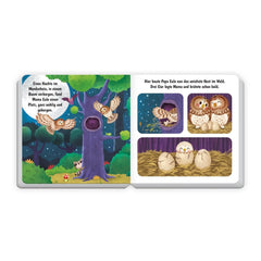 TRÖTSCH - Livre en carton avec des rimes Je suis la petite chouette - Livres