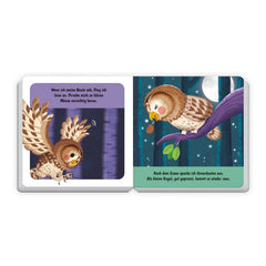 TRÖTSCH - Livre en carton avec des rimes Je suis la petite chouette - Livres