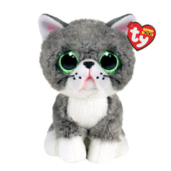 TY - Beanie Boos Fergus grey cat 15 cm