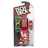 Tech Deck Blind Skateboards Versus Series Ensemble de Fingerboards Collectibles 2-Pack et Set d'Obstacles - Assortiment