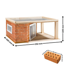 Teifoc - Garden house 135 Pcs - Arts & Crafts