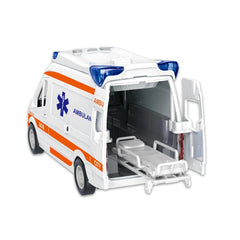 Teorema - Véhicules jouets - Ambulance à friction - 3 Ans+ - Éducatif