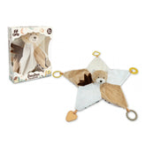 Teorema - Hochets - GoGo Dou Dou ours en peluche 30cm - 0 Mois - Jeu sensoriel
