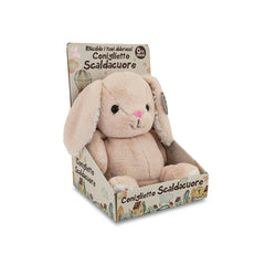 Teorema - Peluches - GOGO Lapin Chauffant - Peluche Micro-ondes - 0 Mois