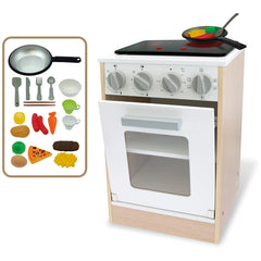 Teorema - Wooden-Kitchen-With-Accessories - Pretend-Professions-Role-Playing