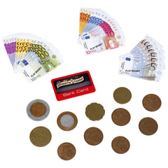 Theo Klein - Play Money Euro With Credit Card - Pretend Professions And Role Playing